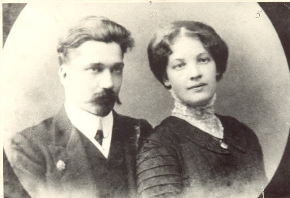 Супруги Шимановские - Владимир Иванович и Мария Ефремовна